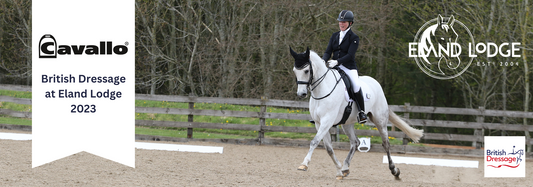 Cavallo Sponsors British Dressage at Eland Lodge 2023.