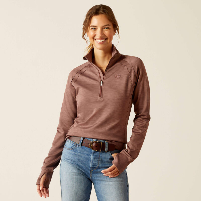 Ariat Ladies Tek Team 1/2 Zip Sweatshirt