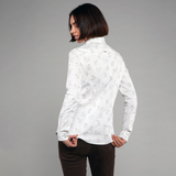 Reverse of the Toggi Ladies Eaton Shirt in White/Horse Print