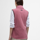 Reverse of the Ladies Country Colton Fleece Gilet in Deep Pruce