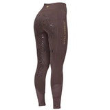 Shires Aubrion Team Riding Tights in Umber