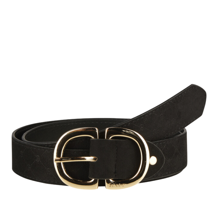 Eskadron Heritage Faux Leather Belt in Black