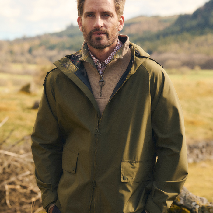 Barbour Mens Trover Waterproof Jacket