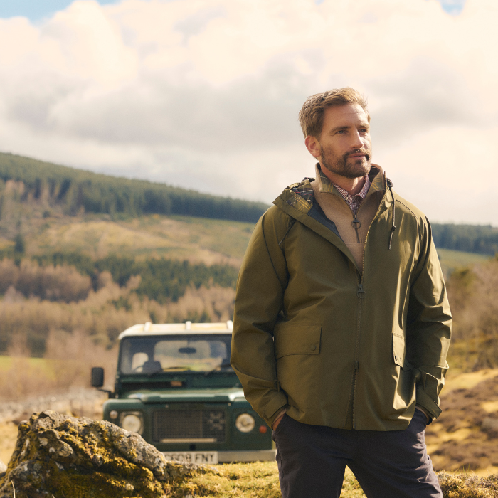 Barbour Mens Trover Waterproof Jacket