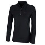 Pikeur Athleisure Ladies Function Zip Shirt in Night Blue