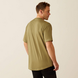 Ariat Mens Workman Rebar T-shirt in Oil Green