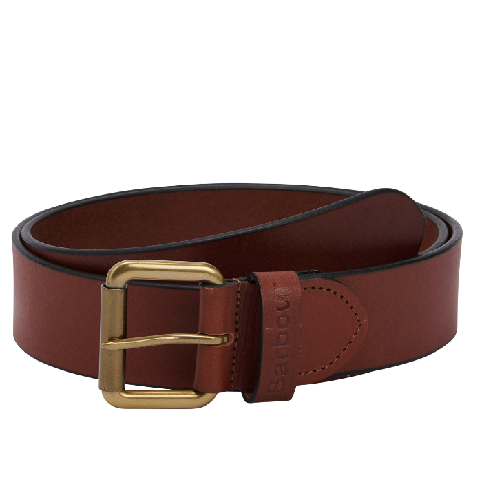 Barbour Mens Allanton Belt in natural tan