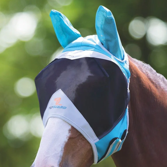 Shires FlyGuard Pro Fine Mesh Fly Mask with Ears