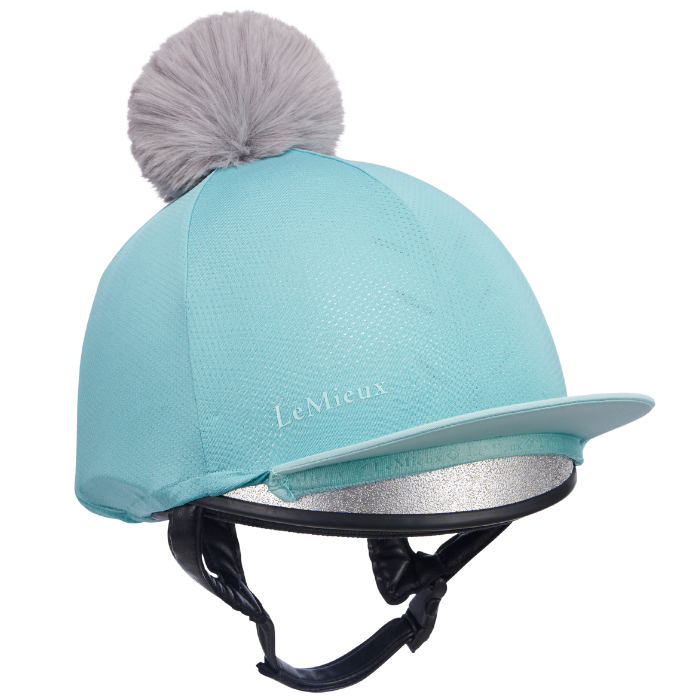 LeMieux Maria Mesh Hat Silk - Lagoon | Eland Lodge