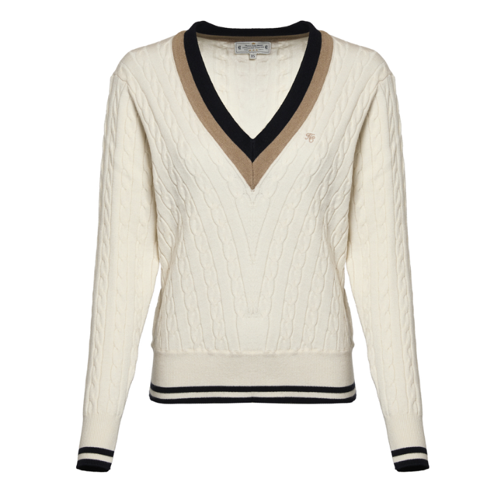 Holland Cooper Melissa V Neck Knit