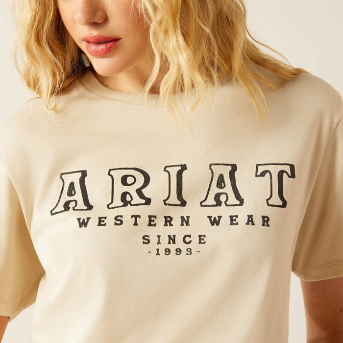 Ariat Western Wear T-Shirt in Natural