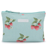 Sophie Allport Makeup Bag with pretty strawberry print