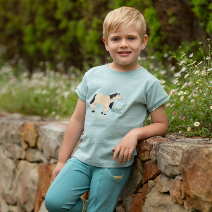 LeMieux Mini Alex Tee in Aqua