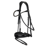 LeMieux Kudos Patent Dressage Bridle in Black