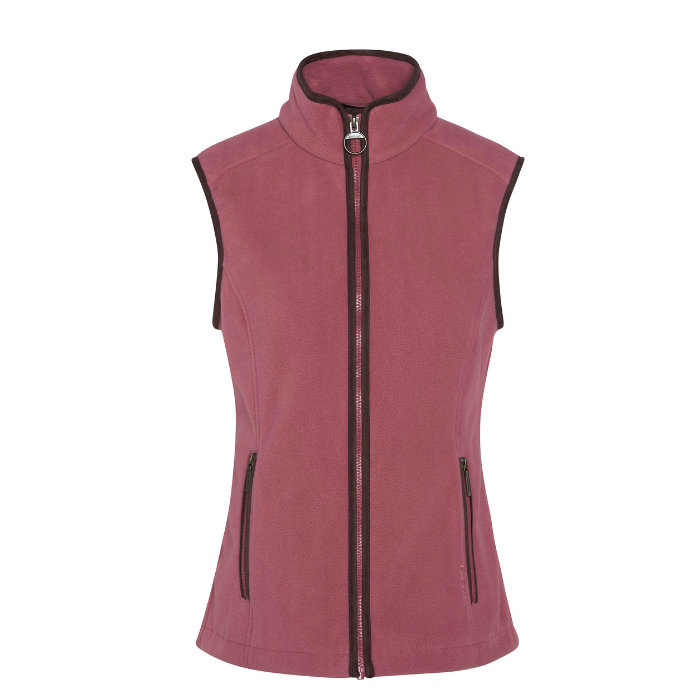 Ladies Country Colton Fleece Gilet in Deep Pruce