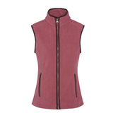 Ladies Country Colton Fleece Gilet in Deep Pruce