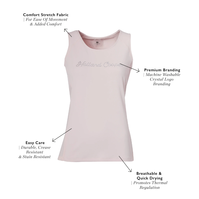 Holland Cooper Training Vest in Blush