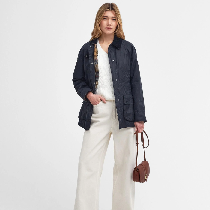 How to style the Barbour Ladies Beadnell Wax Jacket