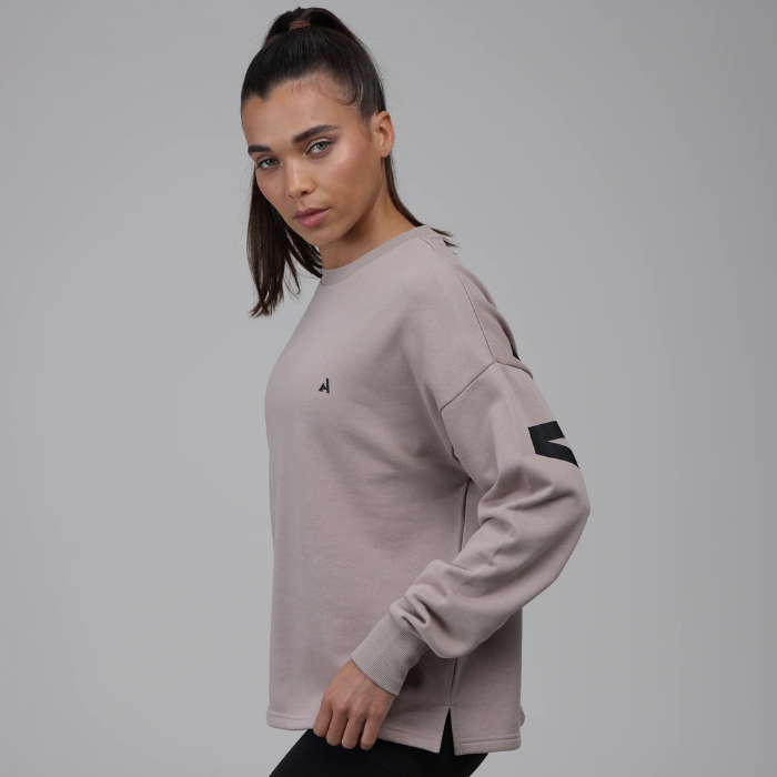 Shires Aubrion React Sweatshirt in Sand