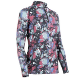 Aubrion React Young Rider Long Sleeve Base Layer in Abstract | Eland Lodge