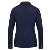 Reverse of the Cavallo Ladies Estoril Competition Jacket With Metal Trim in Navy