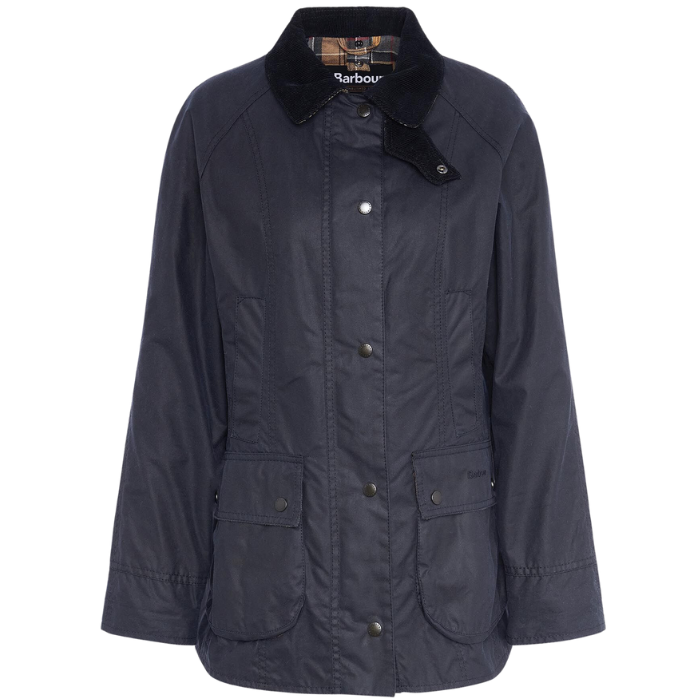 Barbour Ladies Beadnell Wax Jacket Navy