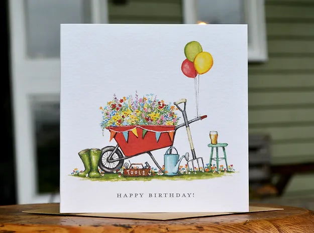 Molly Doodle Dandy Birthday Gardening Card