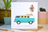 Molly Doodle Dandy Birthday Campervan Card