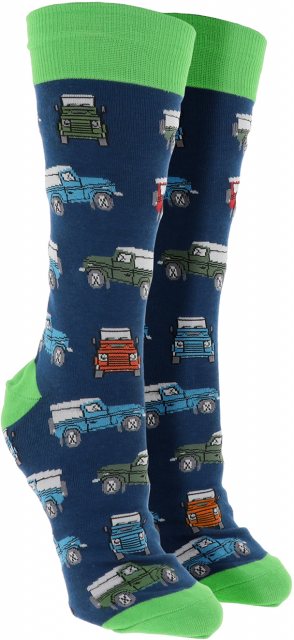 Sock Society Mens Landrover Cotton Socks