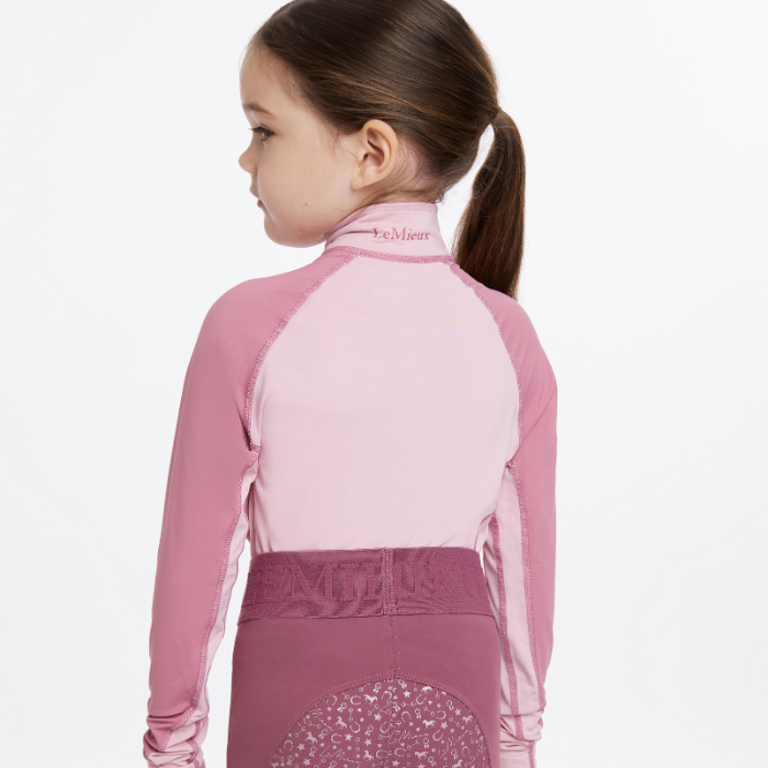 Reverse of the LeMieux Mini Base Layer in Blossom