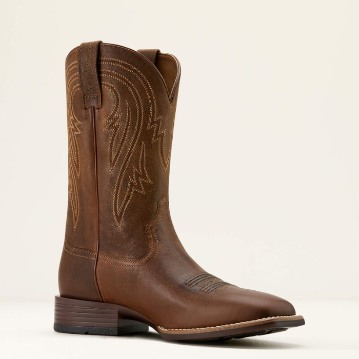 Ariat Mens Plano Cowboy Boot in Woody Tan