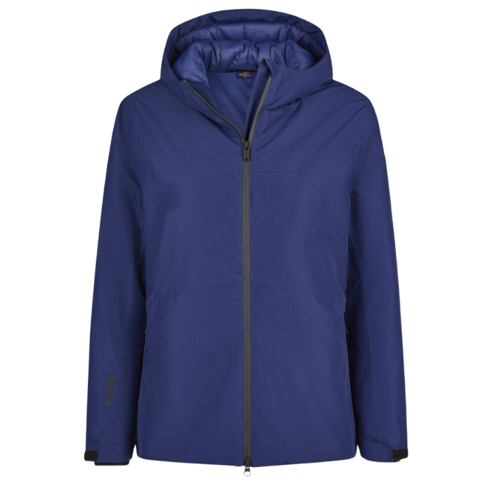 Front detail of the Eskadron Heritage Waterproof Jacket in True Blue