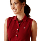 Ariat Ladies Prix 2.0 Sleeveless Polo