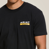 Ariat Mens Rebar Cotton Strong Roughneck Graphic Short Sleeve T-shirt