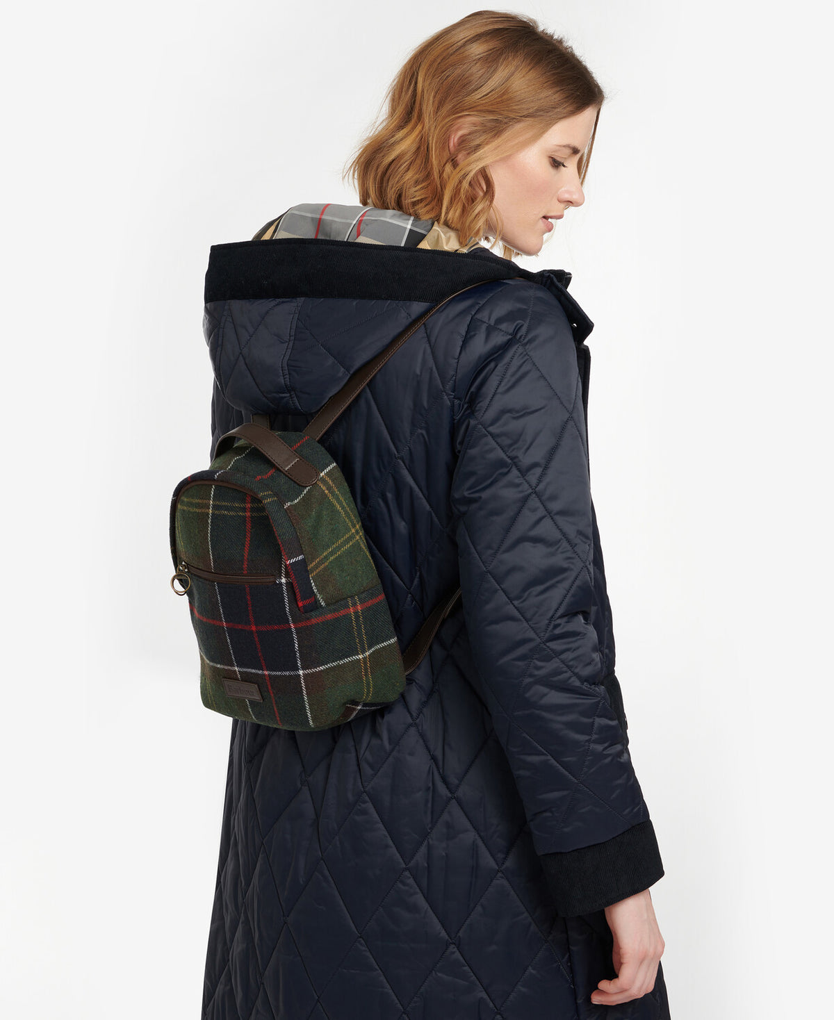 Barbour Caley Tartan Backpack