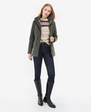 Barbour Ladies Buttercup Waterproof Jacket in Classic Olive