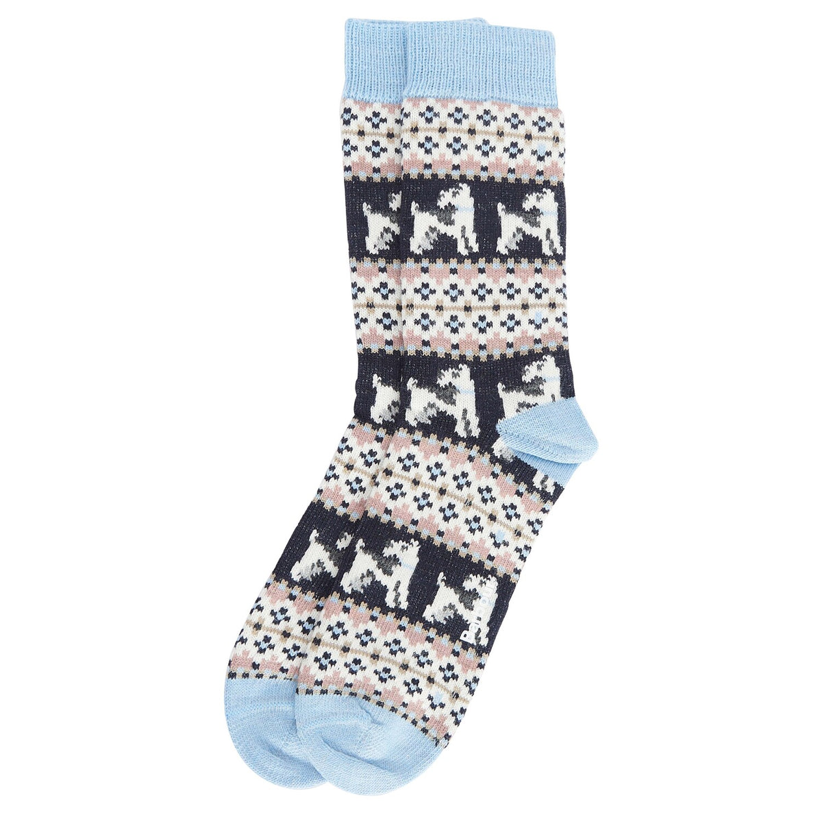 Barbour Ladies Terrier Fairisle Socks