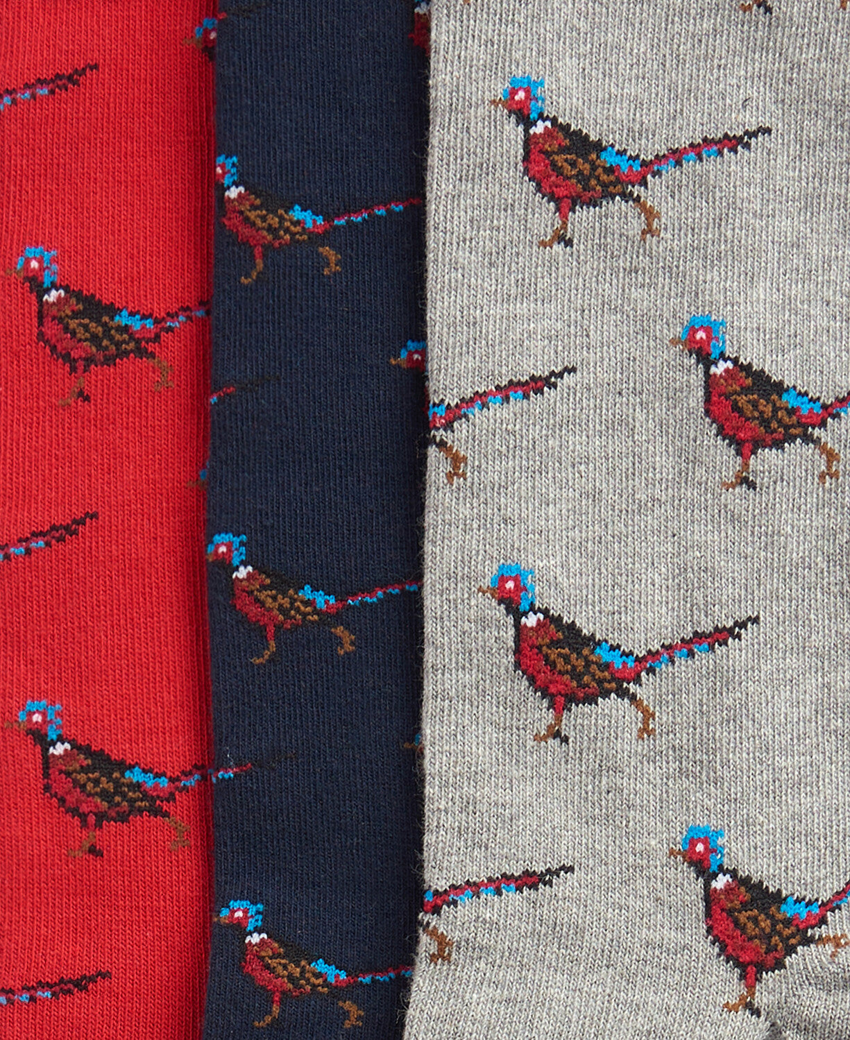 Barbour Pheasant Sock Gift Set