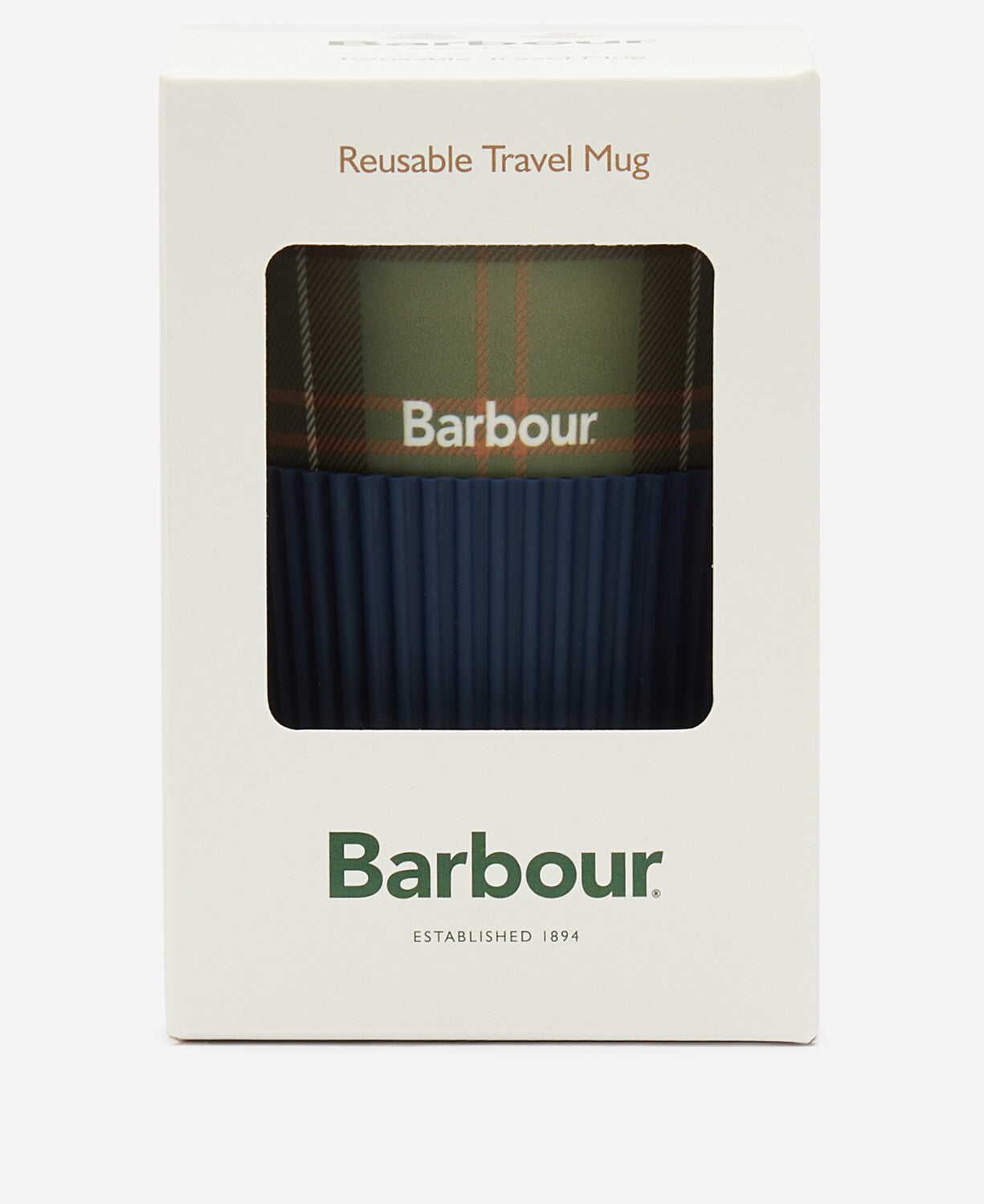 Barbour Re-usable Tartan Travel Mug