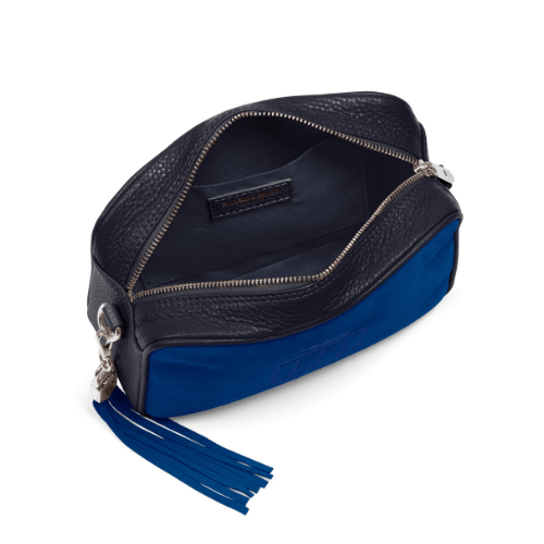 Fairfax & Favor Stockist Exclusive Porto Blue Finsbury Cross Body Bag