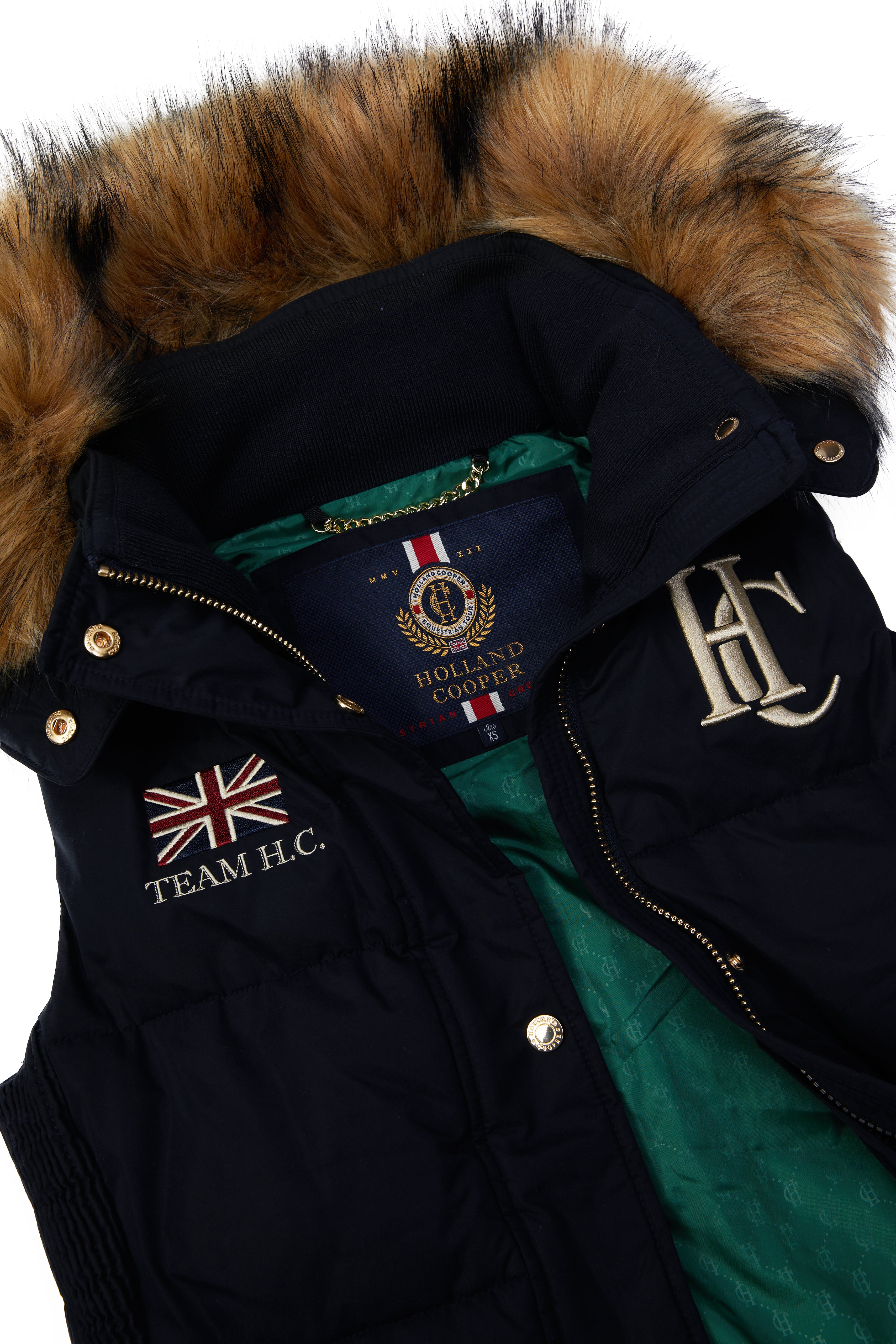 Holland Cooper Team Hooded Gilet