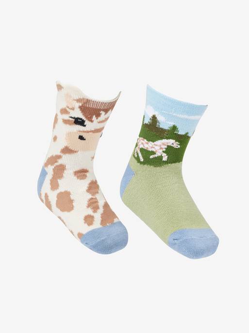 LeMieux Mini Character Socks 2 Pack