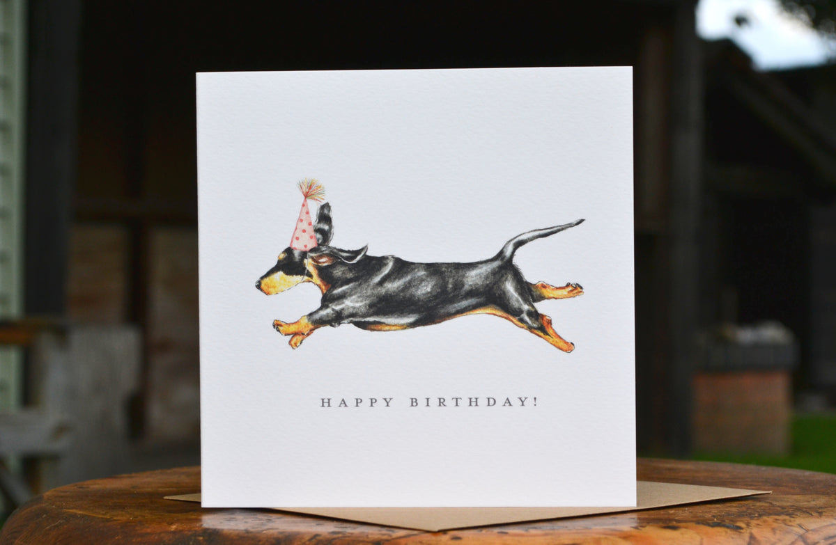 Molly Doodle Dandy Happy Birthday! Greeting Card