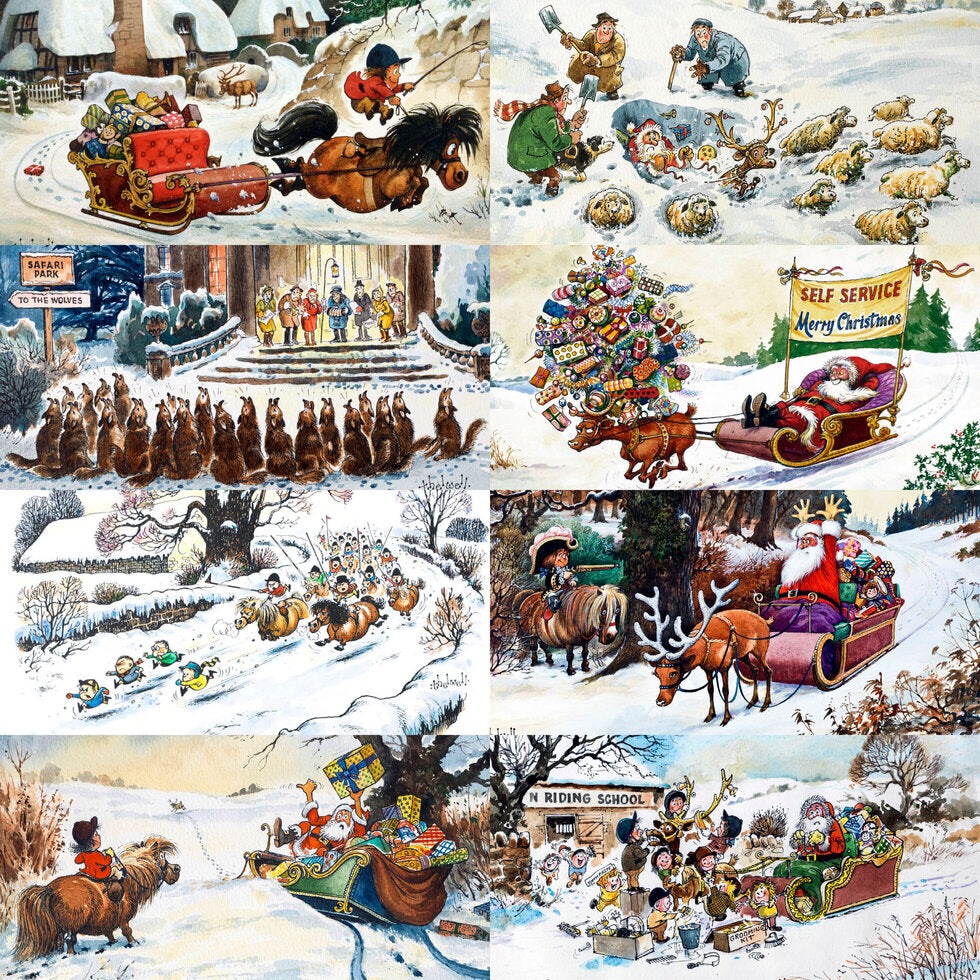 Thelwell Christmas 2024 Card Pack