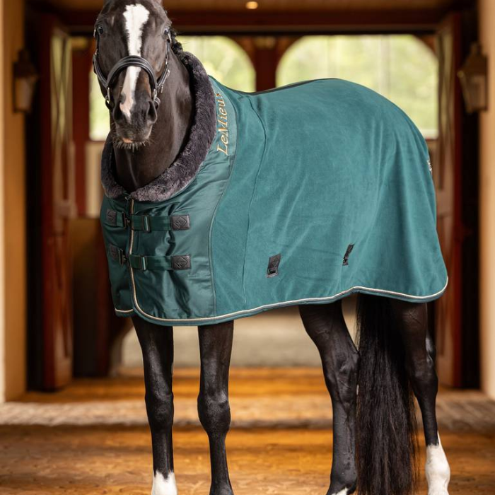 LeMieux Luxe Fleece Rug in Spruce