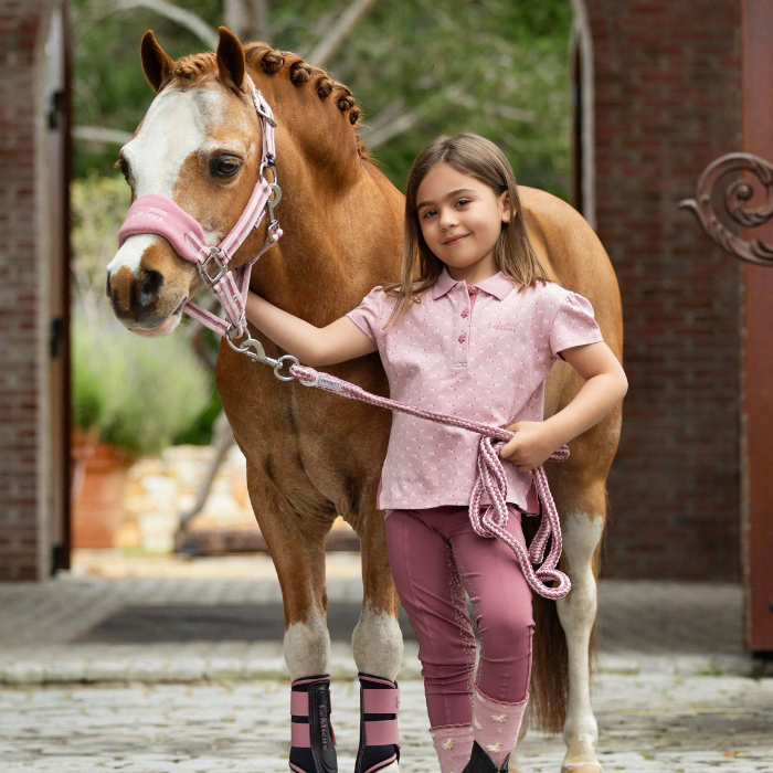 LeMieux Mini Polo Shirt in Blossom