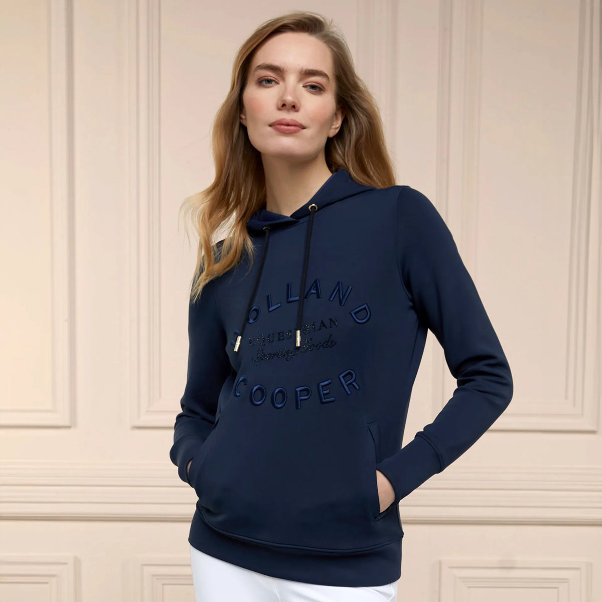 Holland Cooper Ladies Crystal Hoodie