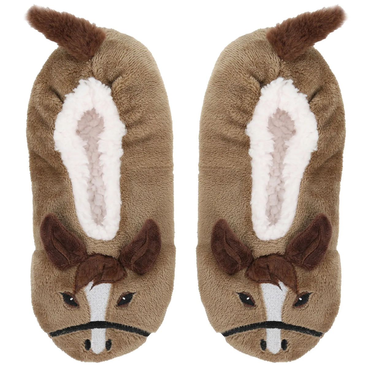 Wild Feet Junior Fluffy Footsie Slippers