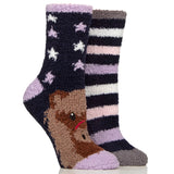 Wild Feet Junior Fluffy Lounge Sock