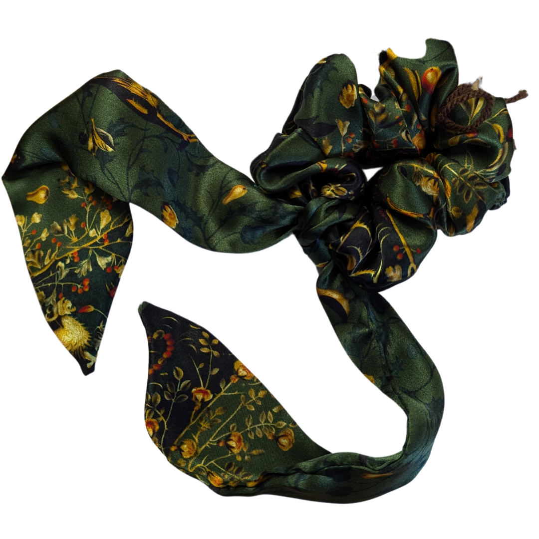 Handmade by GG Fabric Scrunchies with Tail